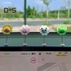 Car Dashboard Decorations Shaking Cartoon Animal Flower Ornament Car Accessoriea Home Office Desk Decoration with Spring