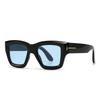 Modern Square Sunglasses European American Street Fashion Ins Popular Model Lh184 Cross-Border Trade