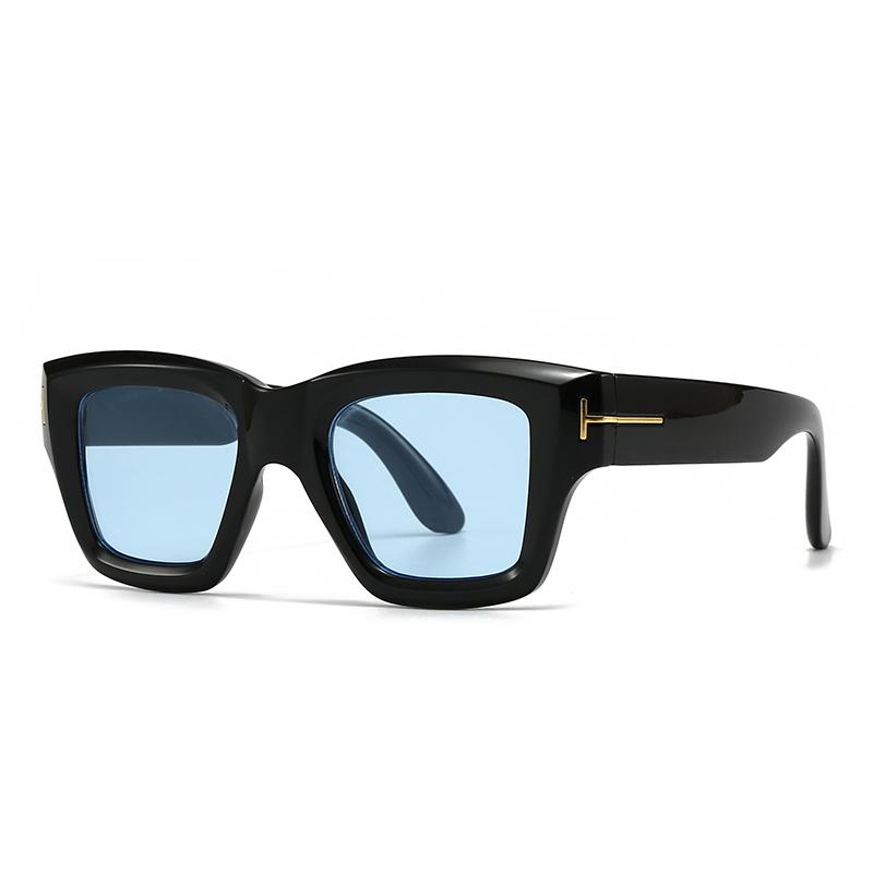 Modern Square Sunglasses European American Street Fashion Ins Popular Model Lh184 Cross-Border Trade