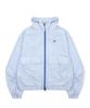Glack Gzj002 Merlin Seersucker Check Windbreaker (Sky Blue)