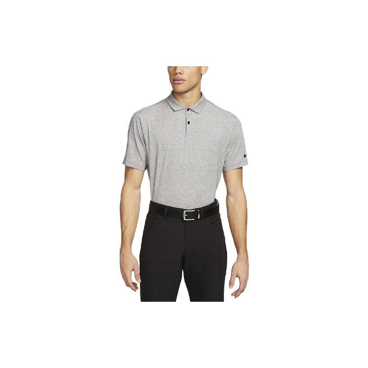 Nike Dri-Fit Tour Polo Shirt Grey Men s FJ1643-010 XL