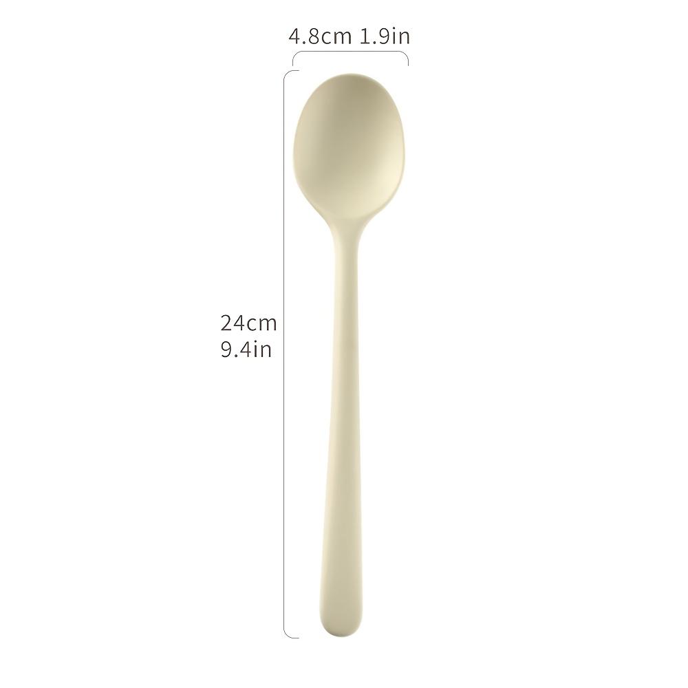 Heat-Resistant Non-Stick Silicone Spoons - Colorful Kitchen Utensils for Cooking,Baking, And Mixing  Kitchen Essentials