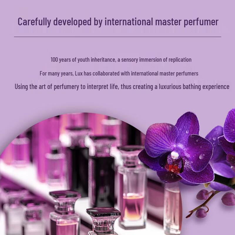 Lux Fragrant Body Wash Set - Elegant Bloom & Everlasting Softness