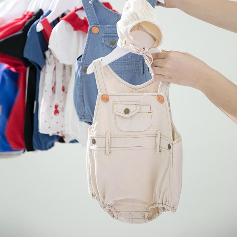 Printemps Ete Baby Romper Avec Chapeau Denim Nouveau Ne Bebe Combinaison Pour Garcons Filles Bebe Garcon Vetements Salopette Bebe Playsuit Acheter A Prix Bas Livraison Gratuite Avis Reels Avec Des Photos