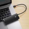 Baseus Lite Series Multiport USB-C Hub with HDMI, Dual USB 3.0, PD Charging, and Card Reader - Black