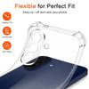 For Samsung A57 Case Clear Silicone Cover For Samsung Galaxy A57 A37 A27 A17 A07 A56 A36 A26 A16 A06 4G 5G Shockproof Back Funda