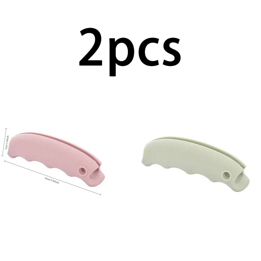 

Силиконовая ручка для переноски сумки, зажимы для сумки, ручка для хозяйственной сумки, расслабление, защита рук, уличный портативный инструмент для переноски, ежедневное использование дома