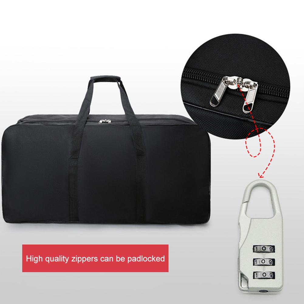Foldable Wheel Bag for Outdoor Travel Luggage Bag Large Capacity Carry On Waterproof Travel Duffel Bag Portable Trolley Suitcase