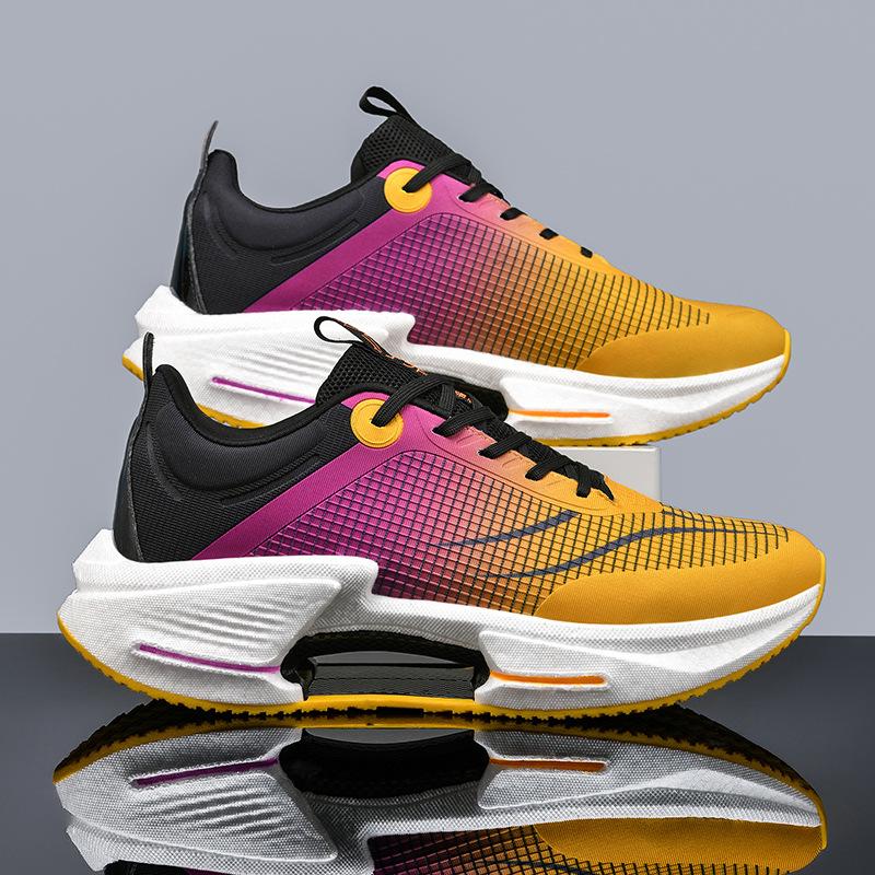 

Jueying 3 generation running shoes lightweight breathable rebound shock absorption sports shoes men s and women s high school entrance examination 45