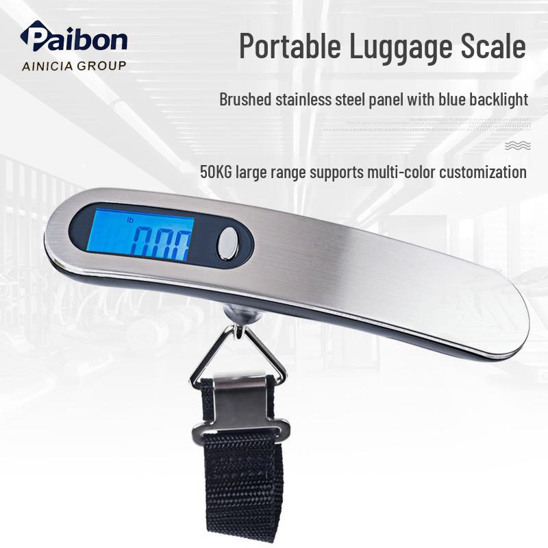 Portable Handheld Electronic Luggage Scale with Hook
