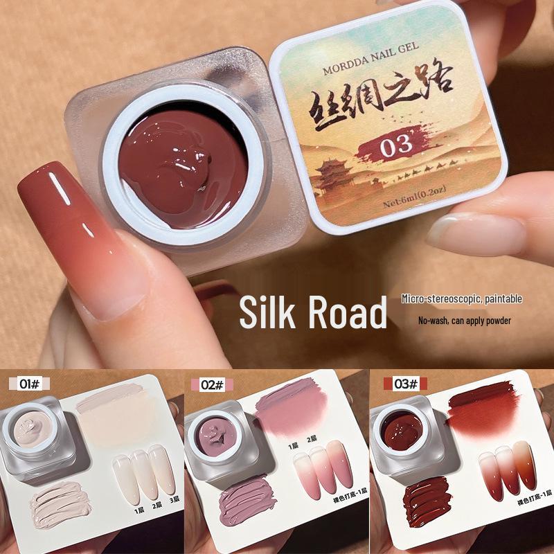 

Nail Art Pat Pat Gel: No-Wash Solid Nude Gradient Ombre 2024 Salon Light-Cured Polish.