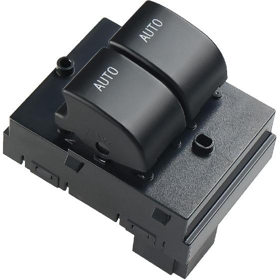 

Dual-Automatic Power Window Switch Compatible with Ford Mustang 2010 2011 2012 2013 2014, Driver Left Side 6 Pins, Replacement for 901-216