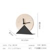 Luxury Modern Desk Clock - High-End Tabletop Art Ornament for Office, Study Room, Bookshelf & Sample Room, Elegant Timepiece Decor