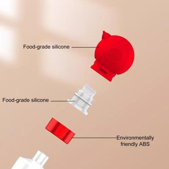 1/2 ks Pumpový vytlačovač zubní pasty se samozavíracím víčkem Snadné použití Přenosný Univerzální kompatibilita Dávkovač tuby zubní pasty
