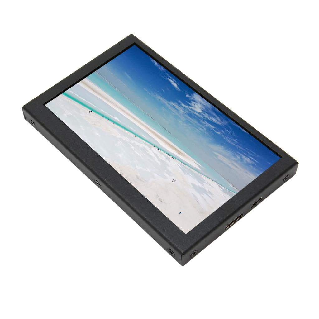 Portable 5 Inch Monitor 800x480 IPS LCD Display Metal Housing Mini HD Multimedia Interface Portable 