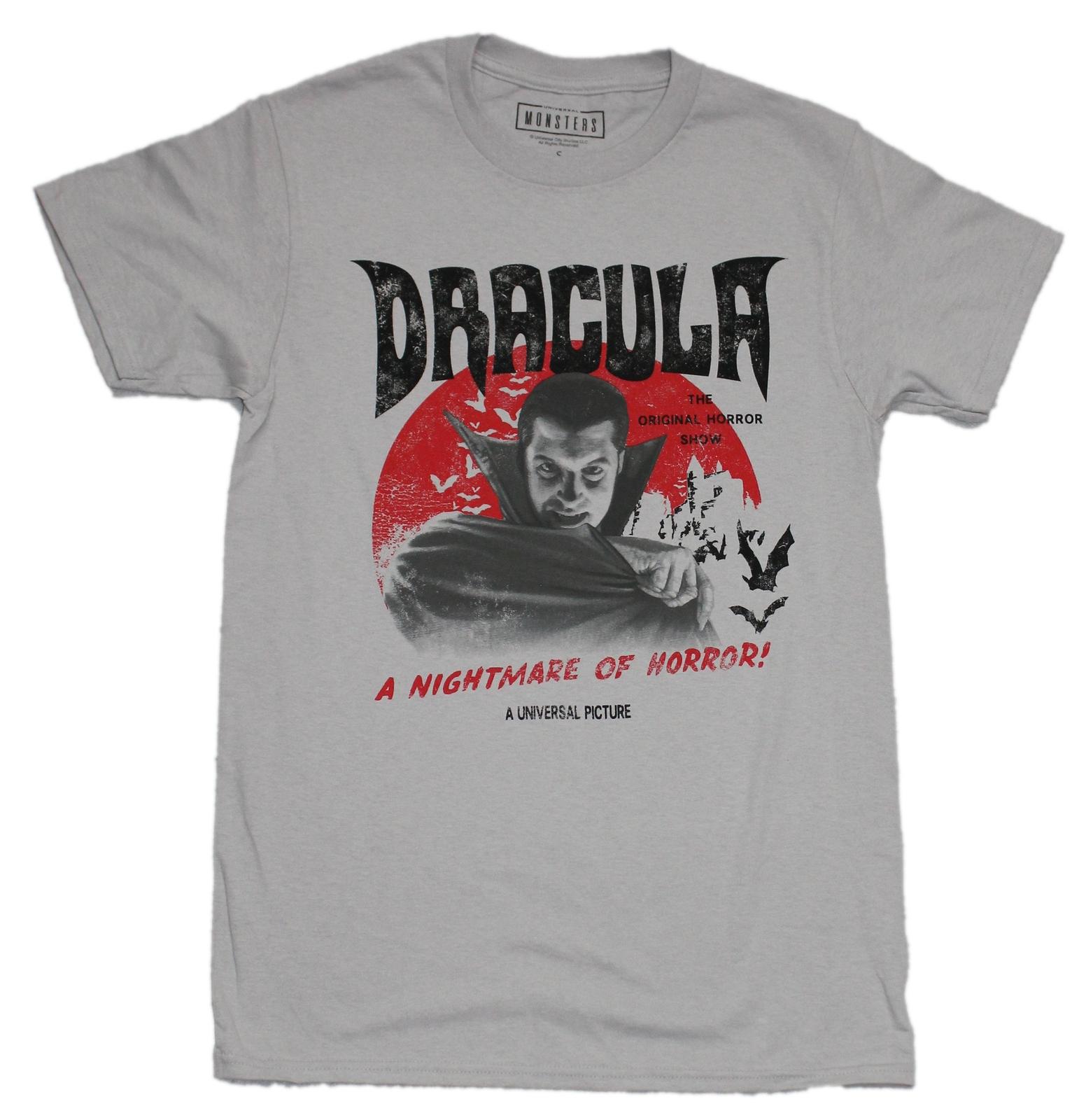 Dracula New Adult T-Shirt - A Nightmare of Horror S