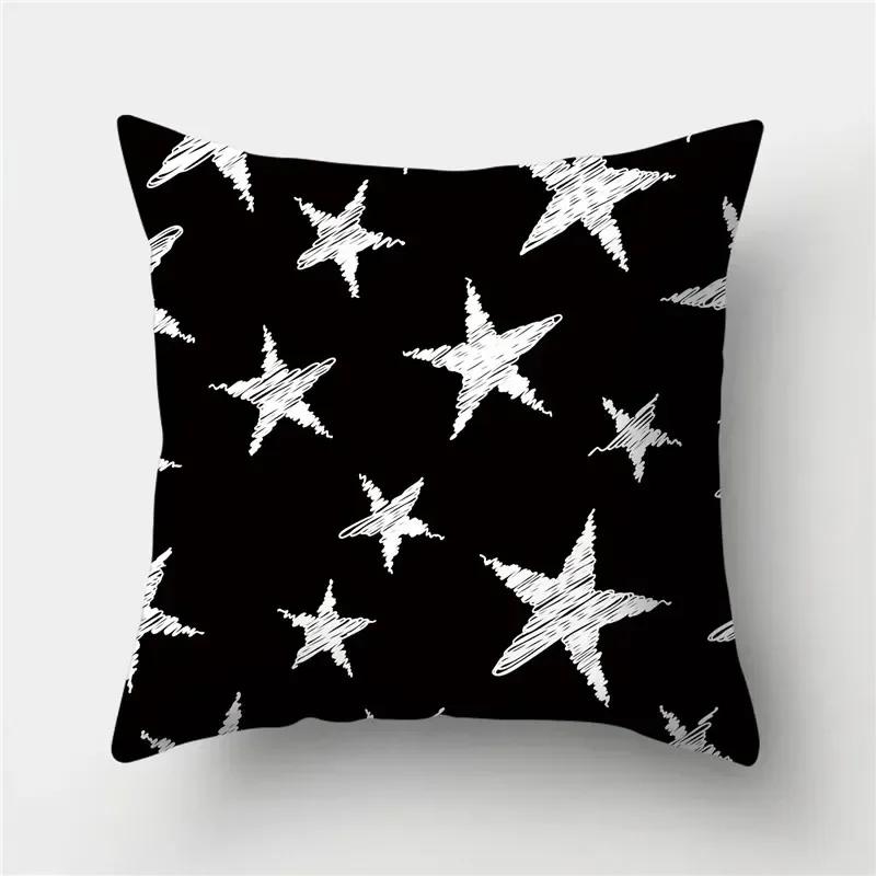 

Черный Геометрический Узор Наволочка Чехол для Подушки Квадратная Наволочка Дом Офис Декоративная Наволочка 66x66cm бордовый