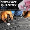 30PCS Tire Plug Kit,Self-Service Flat Tire Repair Kit Including Screwdriver,Upgraded Thickened Adhesive-Covered Tires Repair Screws for Sudden Flat
