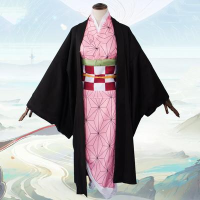 Cosplay kimono Kimetsu No Yaiba Kamado Nezuko Kimetsu