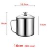 304 Stainless Steel Insulated Mug with Lid and Handle
