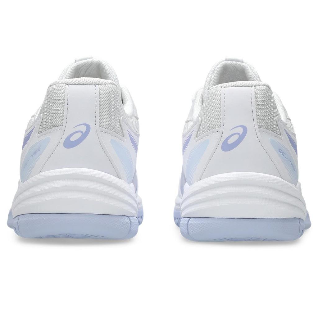 ASICS 4 Indoor Sports Size 104 Size E Size cm GEL-TASK Shoes, Women's, (White/Vapor), (1072A106), 22.5