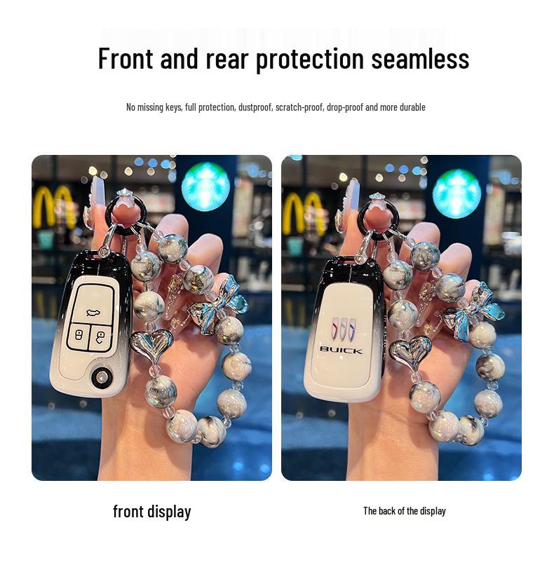 Premium Buick Key Case for Excelle, Regal, Verano, LaCrosse, GL8, Encore, Envision