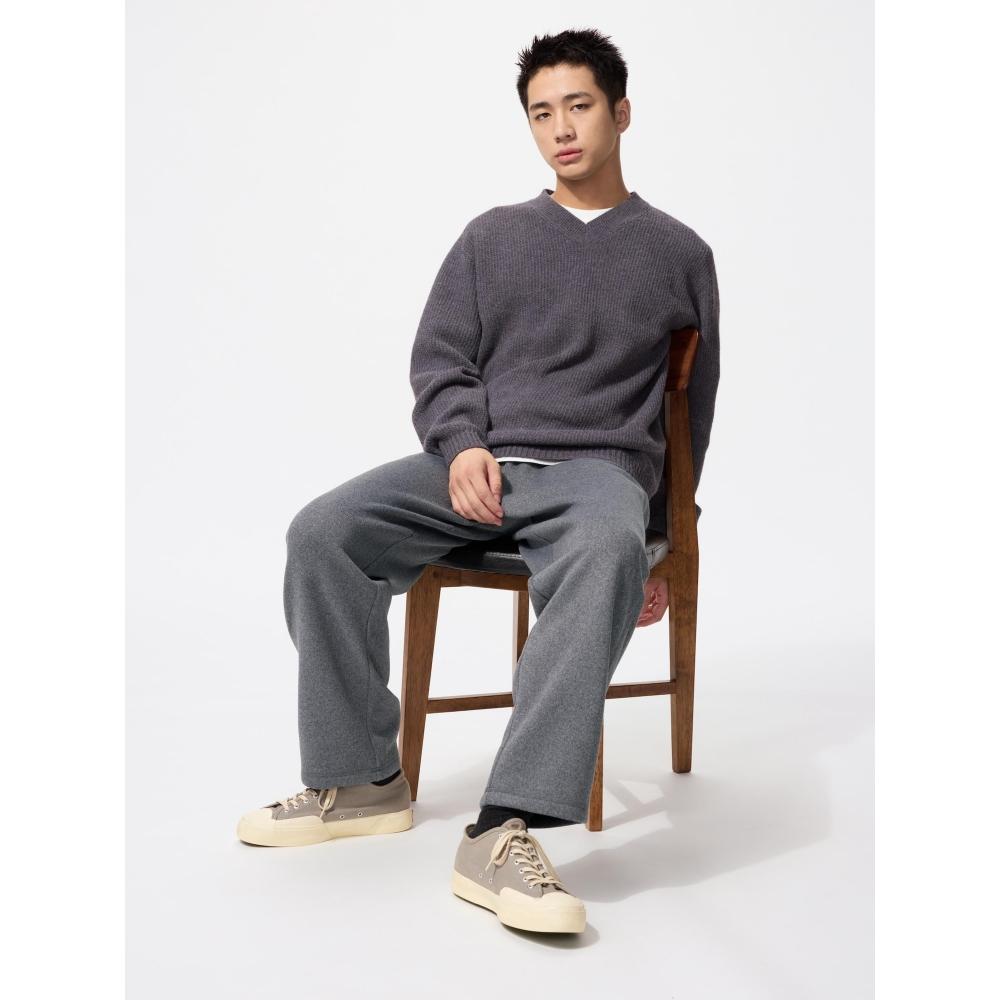 Uniqlo Japan Knit Fleece Easy Ankle Pants
