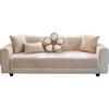 Cotton Linen Sofa Cushion Four Seasons Universal Japanese Linen Woven Simple Sofa Cover Cover Non-Slip Cushion Cover Towel Summer