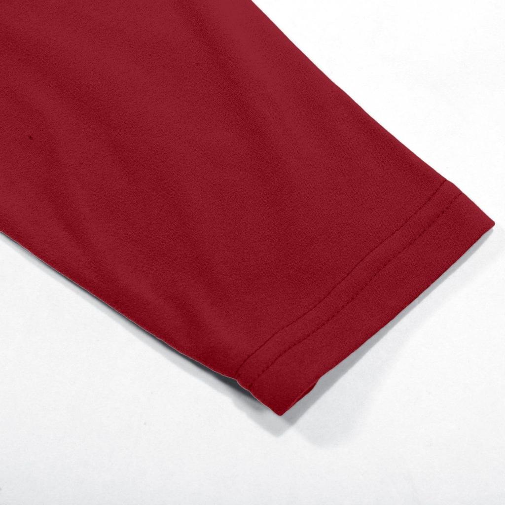 Ladies Fashion Casual Long Sleeve Round Neck Pullover Top With  Pockets