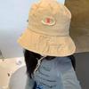 1pc American Retro Niche Fisherman's Hat, Men's Fishing Sunscreen Sun Hat, Boys Summer Street Windproof Rope Basin Cap