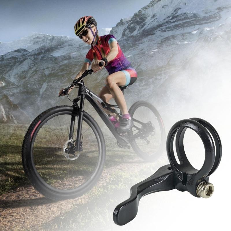 Quick Release Bicycles Seatpost Clamp Aluminum Alloy 34.9mm Seat Tube Clamp Road Bike Seat Tube Clip Easy to Install