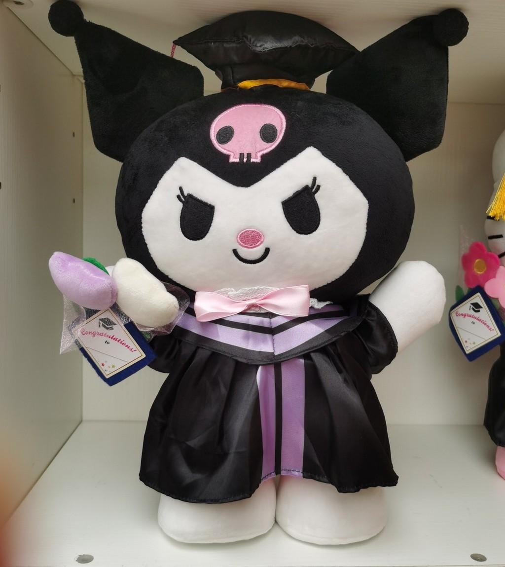

Pikachu Plush Toy With Graduation Cap For Collectors And Giftgiving Kuromi ,25cm