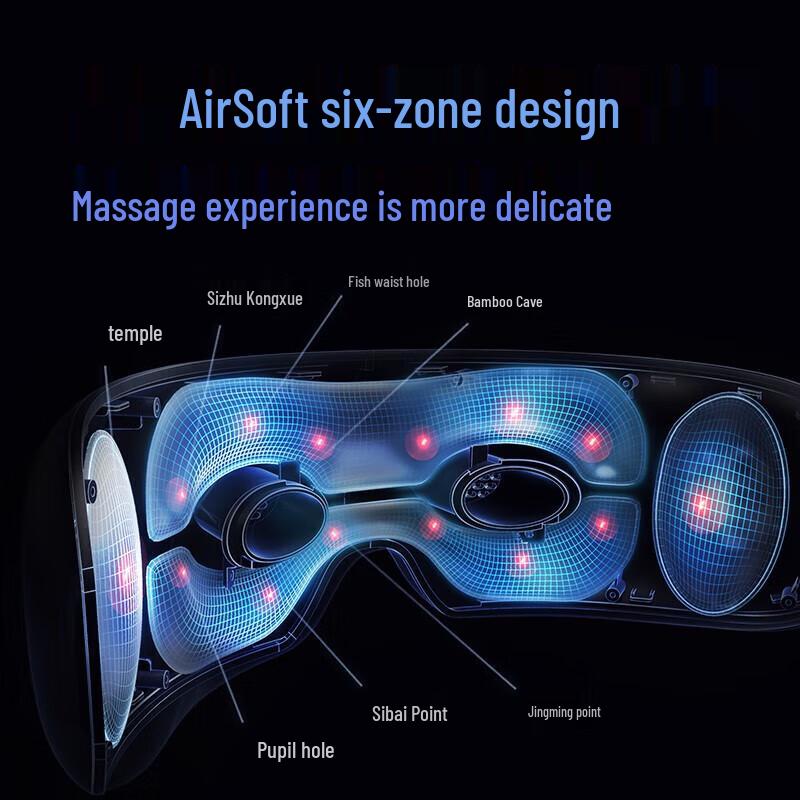 SKG E3Pro Eye Massager with Heat and Bluetooth Music