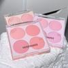 Four Color Matte Blush Palette Natural Brightening Contour Face Makeup For Women