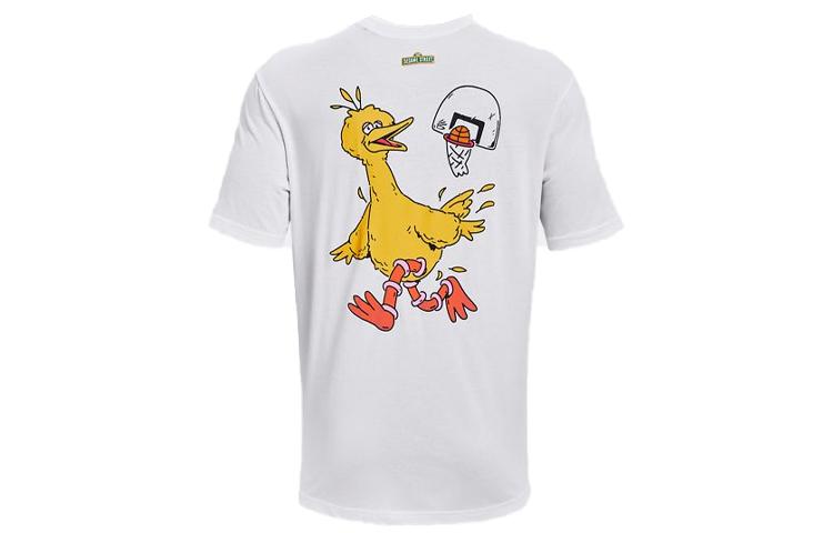 Under Armour Curry X Sesame Street T Shirt Men s White 1369623-100 XXL