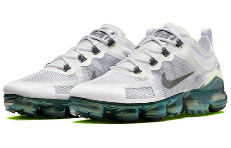 Nike Air VaporMax 2019 Premium White Platinum Tint Lime Blast AT6810-100