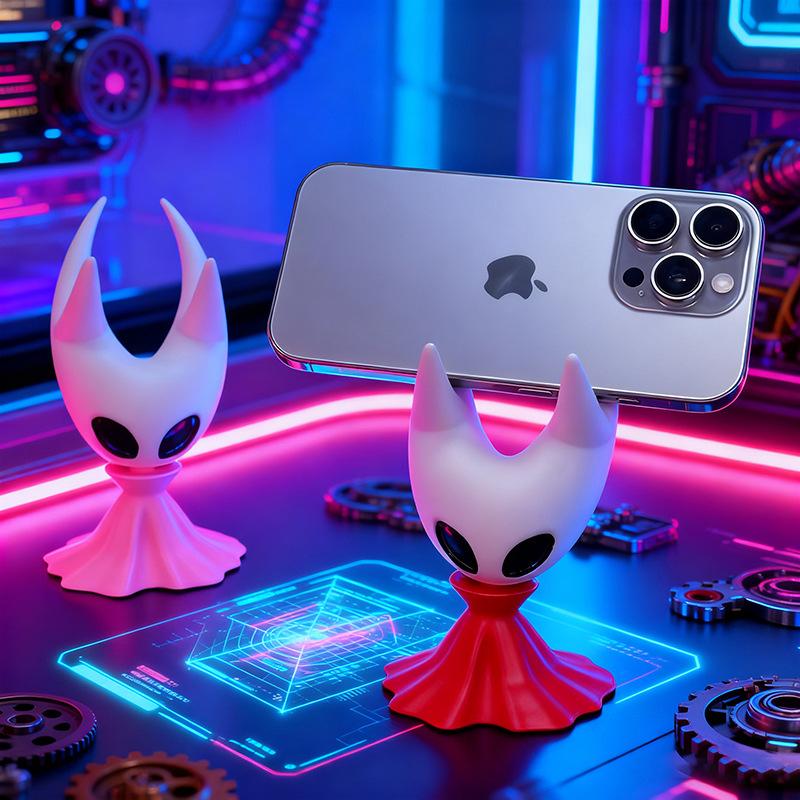 Soporte para Mando de Juego Hollow Knight Hornet Compatible PS5PS4 Switch Xbox Base General Soporte para Teléfono Móvil Decoración de Escritorio Regalo para Jugador