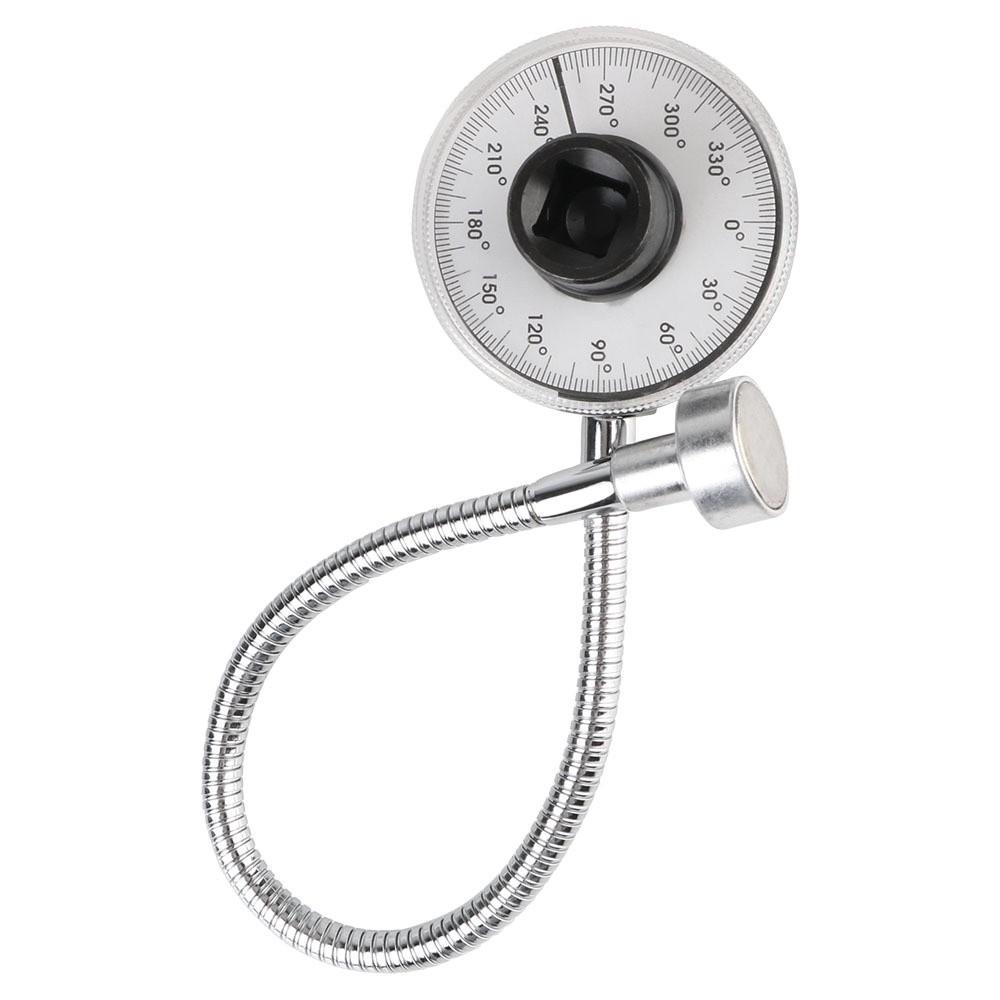 Novo Medidor de Ângulo de Torque de 360 Graus Escala Regular Ajustável Medidor de Torque Chave de Torque Reparo Automotivo