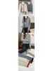 Women's Colorblock Heart Button Knit Cardigan - Short, Long Sleeve Sweater for Spring & Autumn