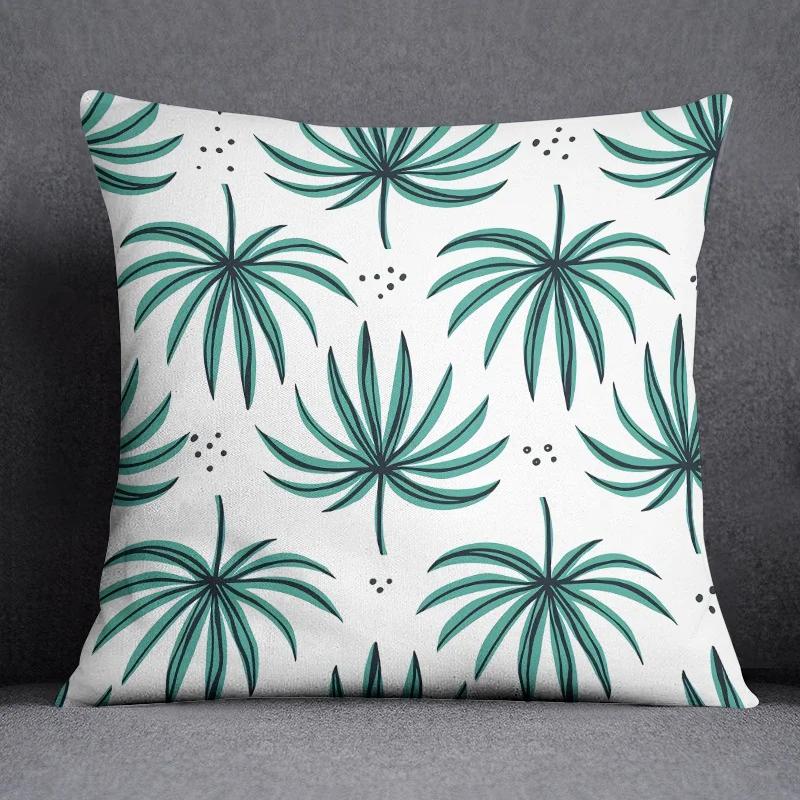

Mint Green Fresh Pillow Gift Home Office Decoration Bedroom Sofa Car Cushion Cover case 12x12Inch