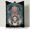 Movie PPans LLabyrinth Throw Soft Warm Flannel Throw Blanket Multiuse for Sofa Bed Office Nap