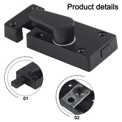 Indicator Bolt Lock for Bathroom Toilet Doors Privacy WC Lock Showing Vacant Engaged Status Zinc Alloy Cover and Stable