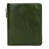 Premium Oil Wax Leather Bi-fold Wallet with Coin Pocket & Multiple Card Slots