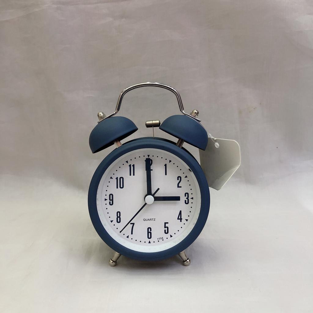 2.5-inch metal alarm clock, advanced color window box alarm clock, student gift display watch