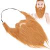 Stimulated Fake Beard Funny False Moustache Whiskers Facial Hair for Halloween Cosplay