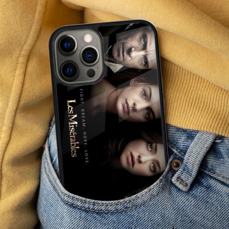 Les Miserables Soft Phone Case for iPhone 17 Air 16e Pro max 15 Pro 13 14 Plus 11 12 MagSafe Magnetic Coque