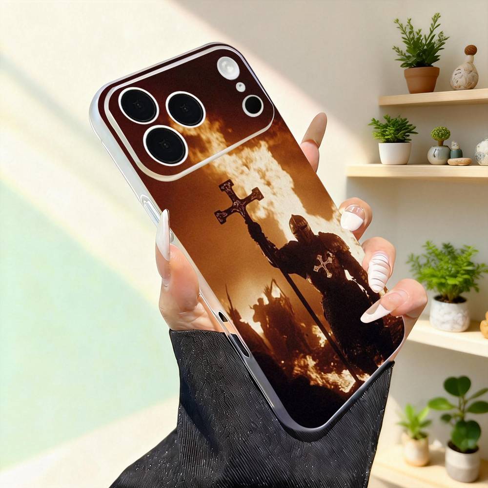 

Crusaders T-Templar Knight For iPhone 11,12,13,14,15,16,17,Pro,Max,Plus,Mini,SE4,E Phone Case Magnetic For Magsafe Wireless iPhone17