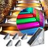 Solar Light for Outdoor Garden Solar Solar LED Step 9 Color IP67 Automatic Solar for Parking Lots Stairs, Lighting, Light, Light, Modes, Waterproof,