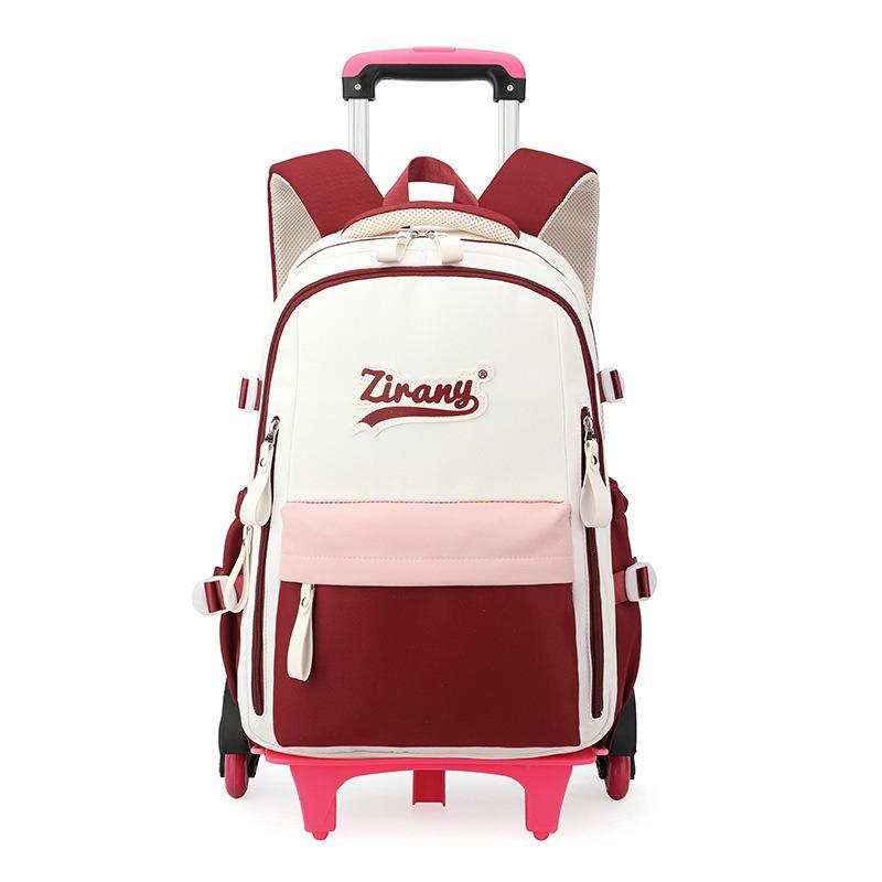 Geantă școlară cărucior Campus cu 6 roți ZRY1269