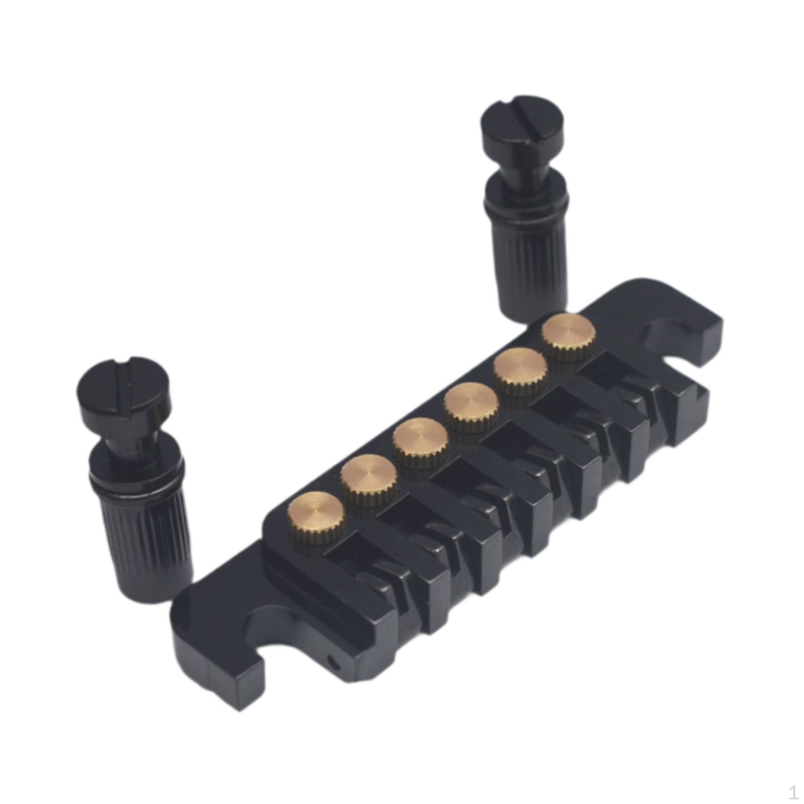 

Басовый мостик струнодержатель электрогитара металл для гитар замена аксессуаров пластина инструмент black